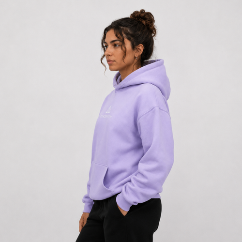 Heavyweight Oversize Hoodie - Flieder