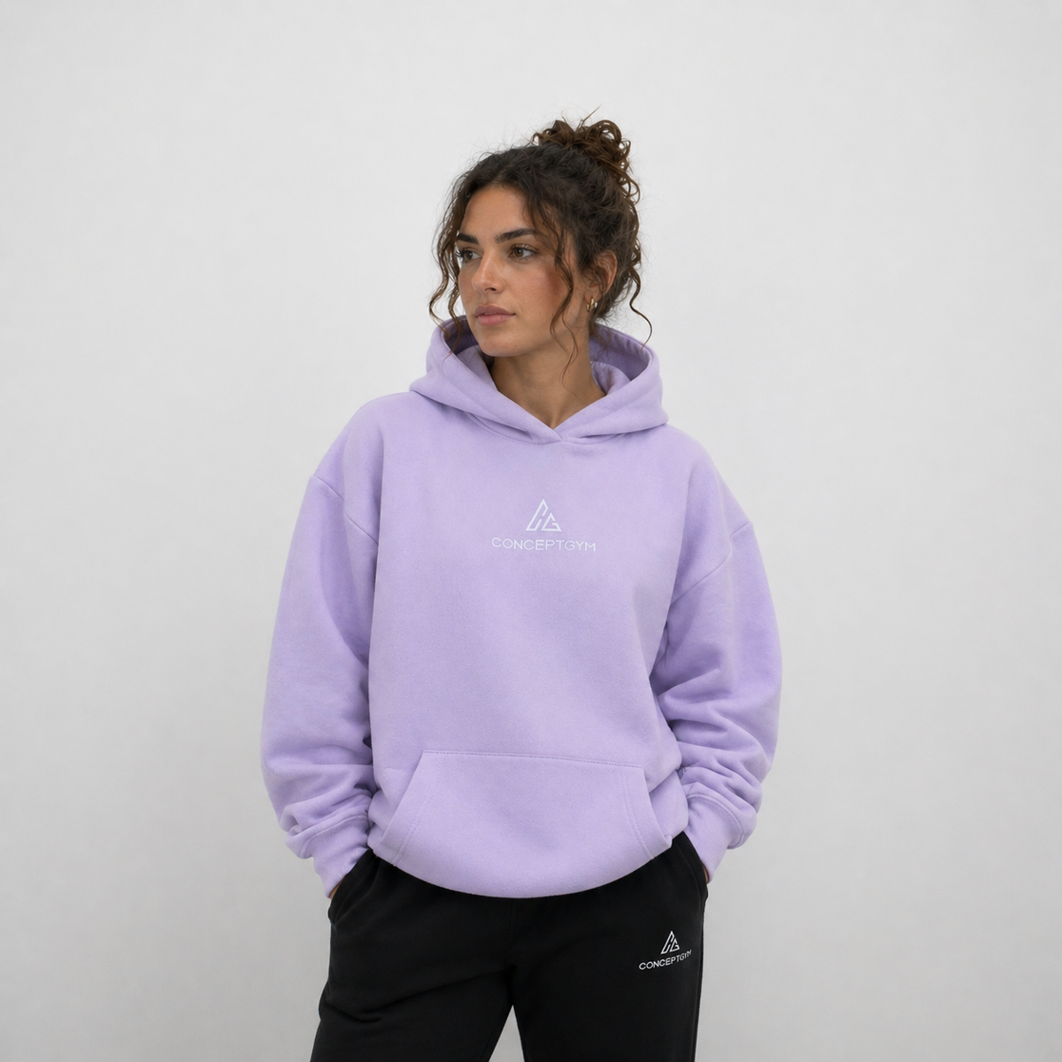 Heavyweight Oversize Hoodie - Flieder