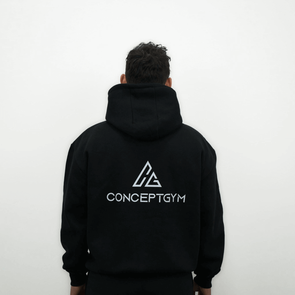 Heavyweight Oversize Hoodie - Schwarz