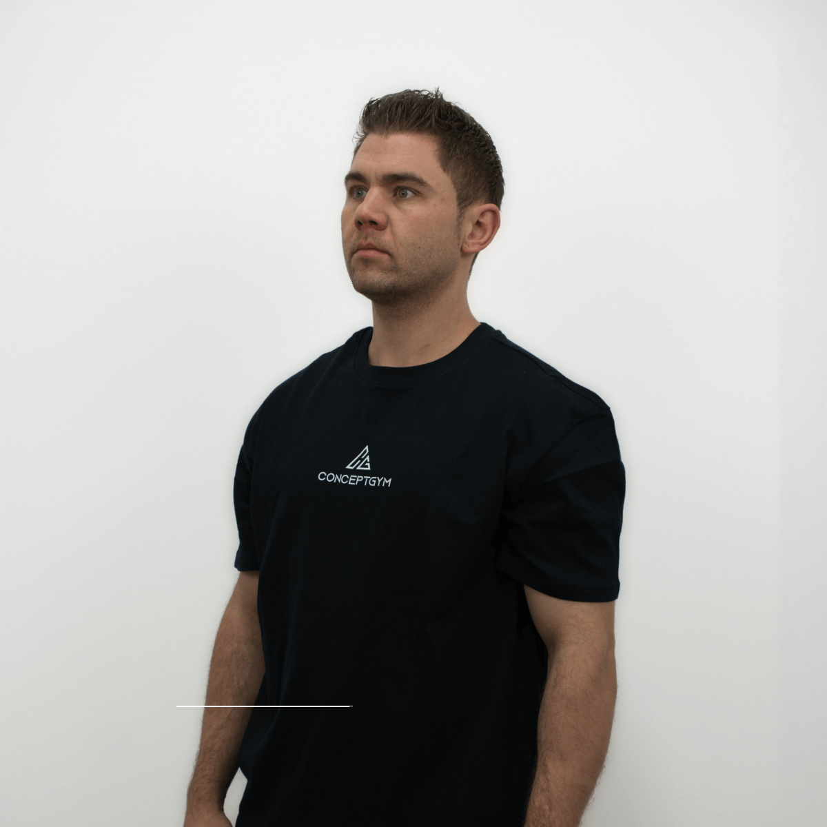 Oversize Shirt - Schwarz