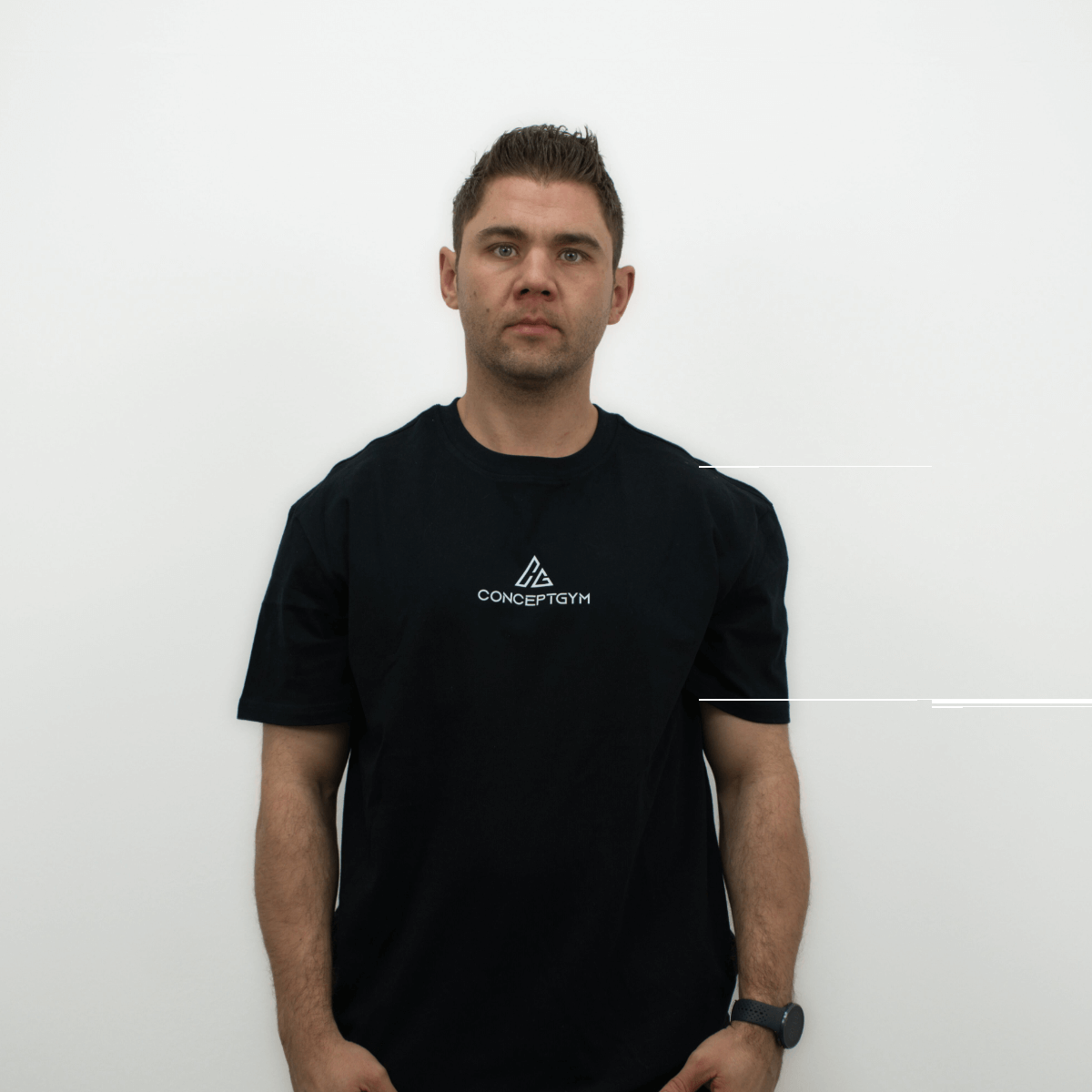 Oversize Shirt - Schwarz